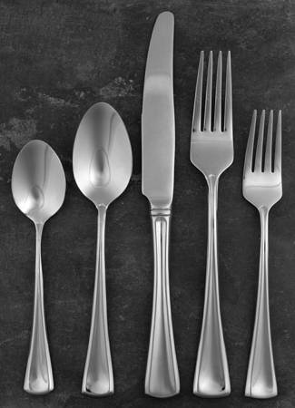 Sabrina (Stainless) 5 Piece Place Setting