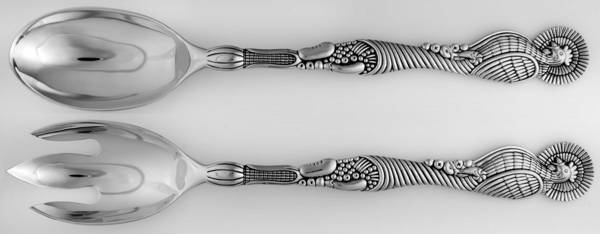 Turkey (Silverplate) Solid Serving Set