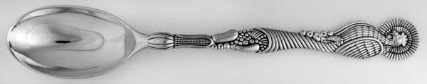 Turkey (Silverplate) Solid Serving Spoon