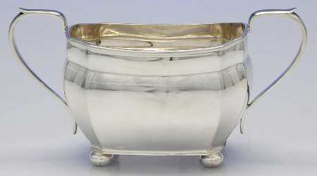 GTD4 (Sterling, Hollowware) Open Sugar Bowl