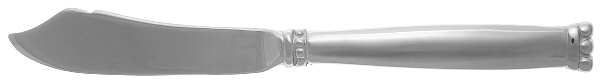 Silver Beads (Stainless) Flat Handle Master Butter Knife