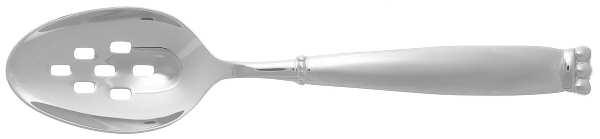 Silver Beads (Stainless) Pierced Tablespoon (Serving Spoon)