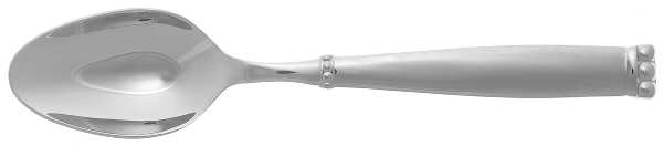 Silver Beads (Stainless) Place/Oval Soup Spoon
