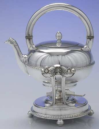 0690 (Silverplate, Hollowware) Kettle, Stand & Burner