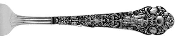 Medici-Old (Sterling, 1880, Monograms) by Gorham Silver