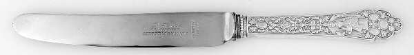 Medici-Old (Sterling, 1880, Monograms) New French Hollow Knife