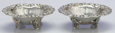 41M (Sterling, Hollowware) Master Open Salt (Set of 2)