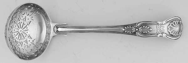 Kings (Sterling) Pierced Sugar Serving Ladle