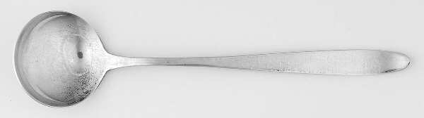 GS121 (Sterling) Round Bowl Soup Spoon (Bouillon)