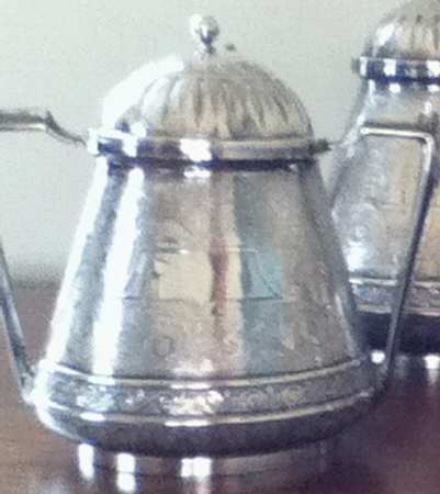 410 (Coin, Sterling, Hollowware) Sugar Bowl & Lid