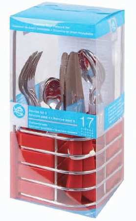Clementon-Red (Stainless, Plastic) by Gibson