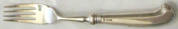 GTD7 (Sterling) Individual Hollow Pistol Fish Fork (Stainless)