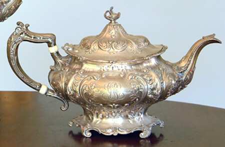 A6423 (Sterling, Hollowware) Teapot