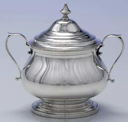 751 (Sterling, Hollowware) Sugar Bowl & Lid