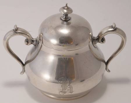 A12741 (Sterling, Hollowware) Sugar Bowl & Lid