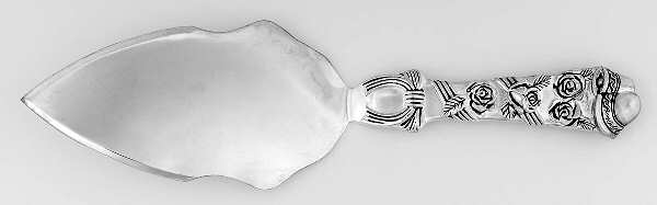 GOI26 (Silverplate) Pie and Cake Server, Solid Piece