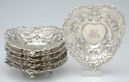 A4312 (Sterling, Hollowware) Nut Dish - Set of 6