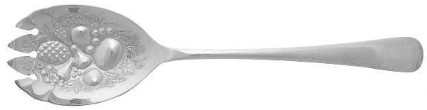 GVL3 (Silverplate) Solid Salad Serving Fork