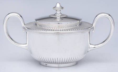 0860 (Silverplate, Hollowware) Sugar Bowl & Lid