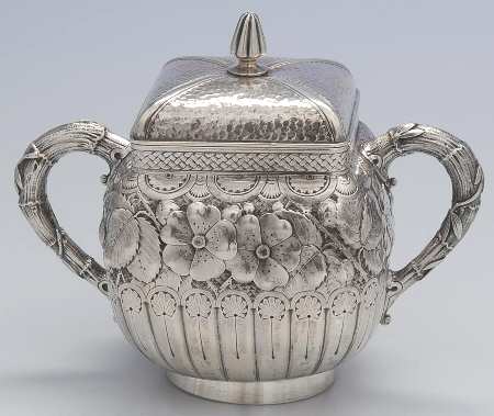 1580 (Sterling, Hollowware) Sugar Bowl & Lid