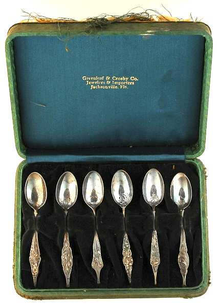 H184 (Sterling) Demitasse Spoon - Set of 6 Motifs