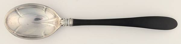 020 (Silverplate, Hollowware) Hollow Handle Buffet Serving Spoon