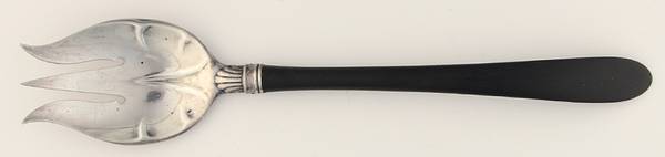 020 (Silverplate, Hollowware) Hollow Handle Buffet Serving Fork