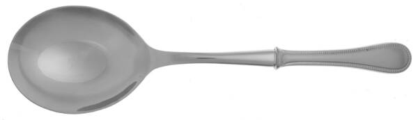 Milady (Stainless) Casserole Spoon with Smooth Stainless Bowl HC