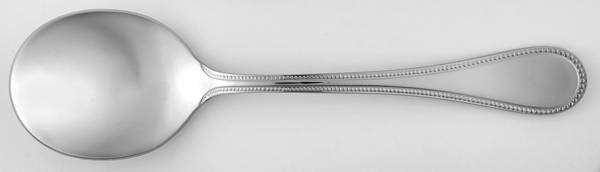 Milady (Stainless) Round Bowl Soup Spoon (Bouillon)