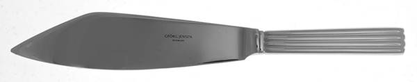 Bernadotte (Stainless) Cake Knife with Stainless Blade by Georg Jensen (Denmark)