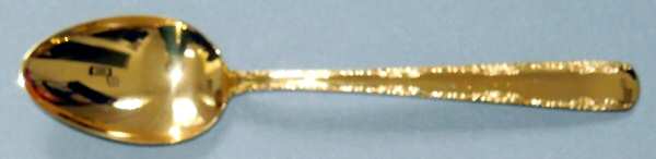 Camellia (Sterling, Gold Vermeil) Teaspoon