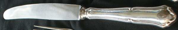G4G1 (Silverplate) Modern Solid Knife