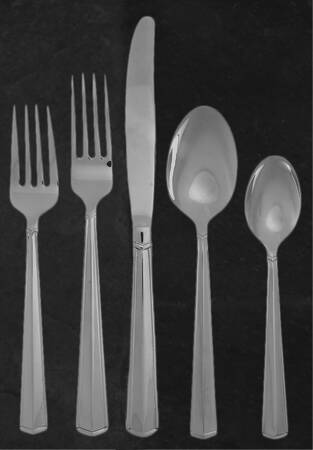 Belcourt (Stainless) 5 Piece Place Setting