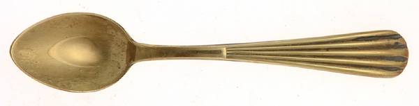 GSL5 (Gold Electroplate) Demitasse Spoon