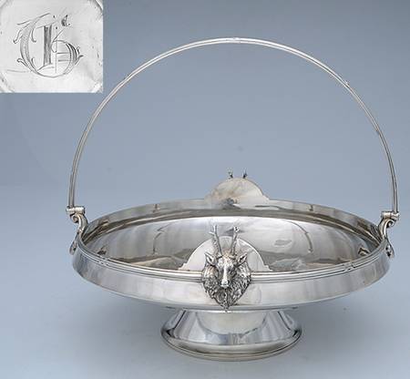 Saxon Stag (Sterling, Hollowware) by Gorham Silver