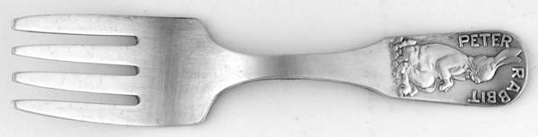 Peter Rabbit (Sterling) Baby Fork