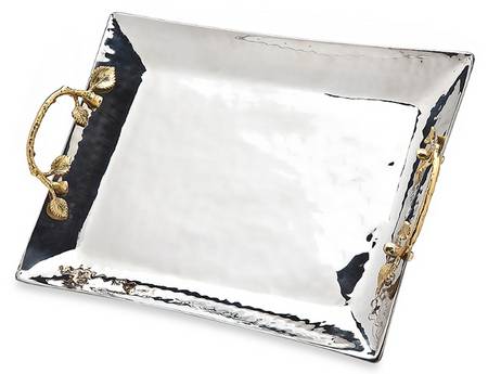 Leaf (Stainless, Hollowware) 16" Rectangular Tray