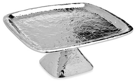 Lava (Aluminum, Hollowware) 11" Diameter Pedestal Cake Stand