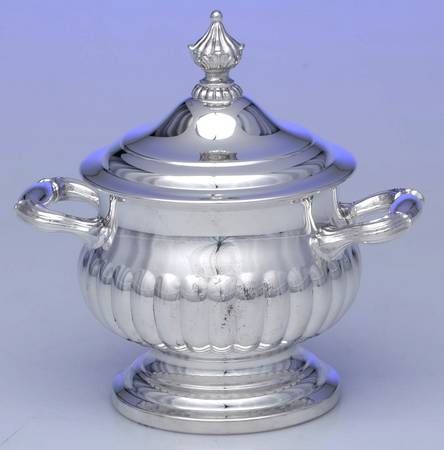 Yb601 (Silverplate, Hollowware) Sugar Bowl & Lid