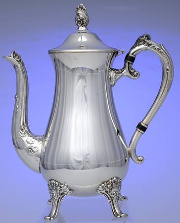 GS152 (Silverplate, Hollowware) Silverplate Coffee Pot