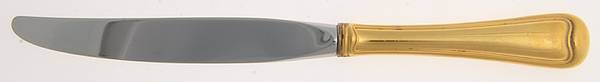 Old French-Gold Vermeil (Sterling) Modern Hollow Knife