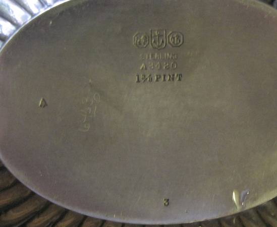 A3420 (Sterling, Hollowware) Coffee Pot