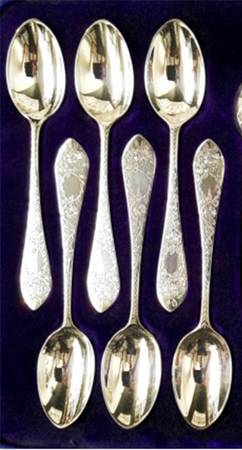 G1E1 (Sterling) Five O'Clock Teaspoon