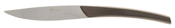 Quartz Carbon Black (Stainless) Modern Solid Knife