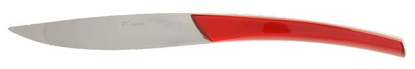 Quartz Red (Stainless) Modern Solid Knife by Guy Degrenne