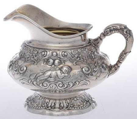KR-Special Order (Sterling, 1916, Hollowware) Creamer