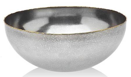 Golden Frost (Nickelplate, Hollowware) 11" Salad Serving Bowl