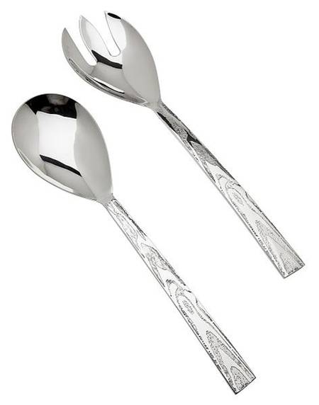 Woodlands (Stainless) (2 Pc) Solid Salad Set