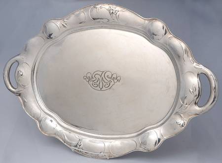 Martele (Sterling, Hollowware) Large Waiter Tray