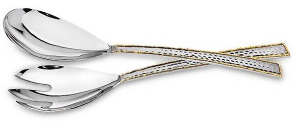 Artisan Loft (Stainless) (2 Pc) Solid Salad Set
